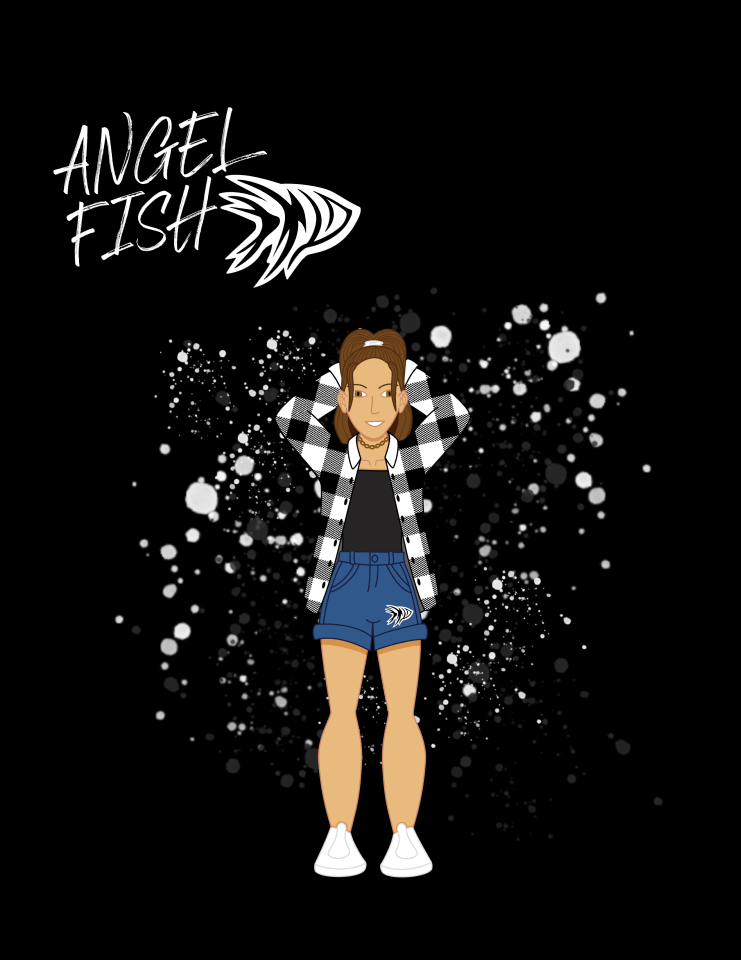 Angelfish Portrait